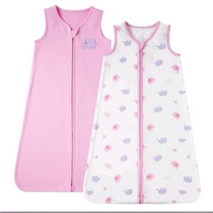 🔥🆕🔥 2-Pack DAYSU Infant Sleeping Bag - Pink Elephant